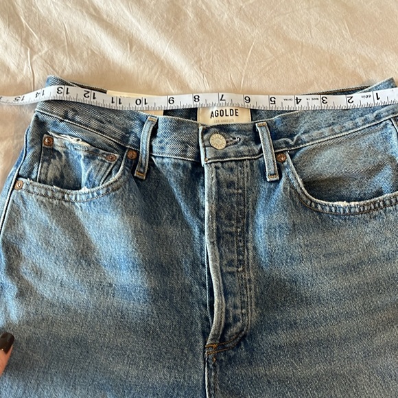 Agolde Riley High Rise Crop Jean - Picture 6 of 10